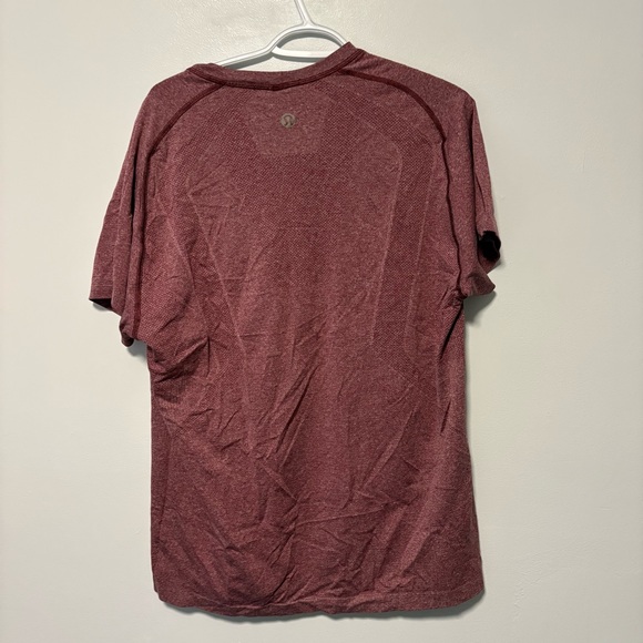 Lululemon Metal Vent Tech Men’s Size X-Large Heathered Burgundy - Picture 2 of 5
